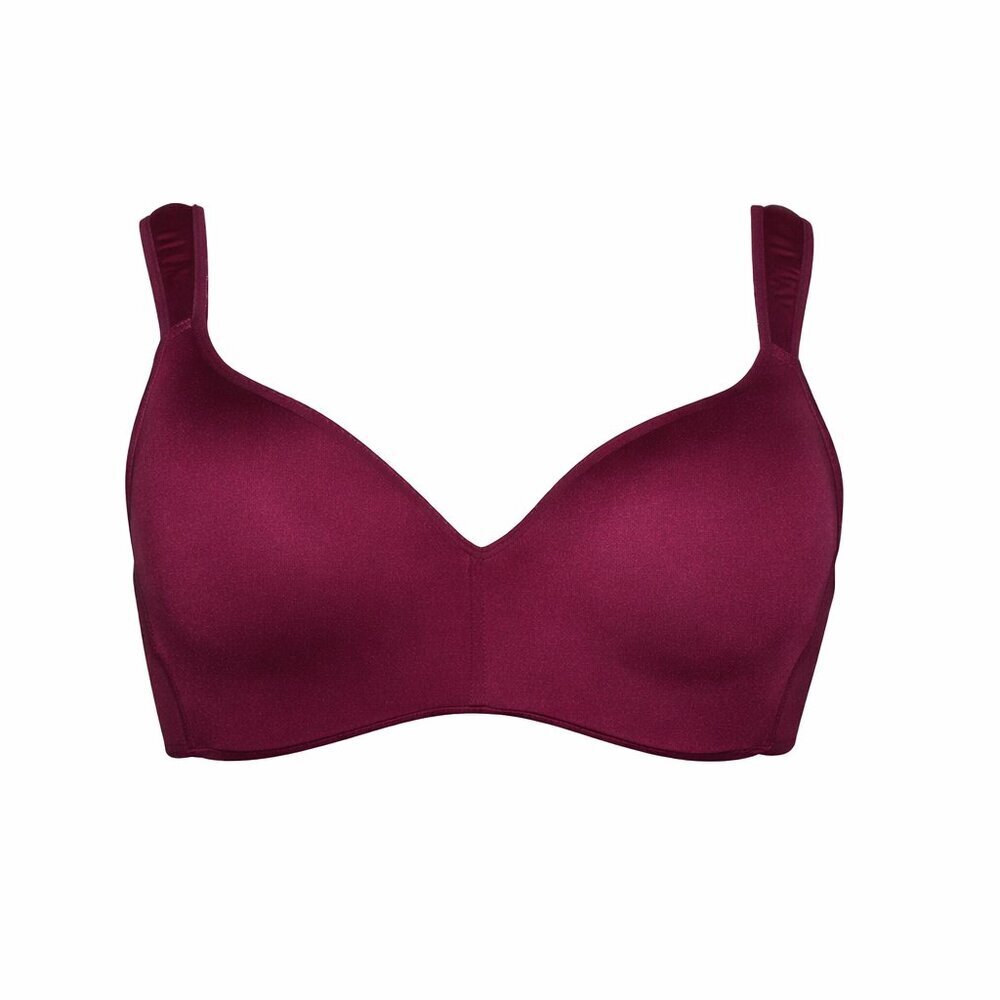 JESSICA SIMPSON Burgandy Underwire Padded Bra Size 38C